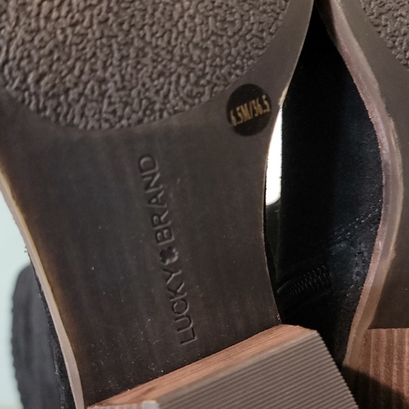 Lucky Brand Kaeliya Leather Knee High Boots - Picture 5 of 7